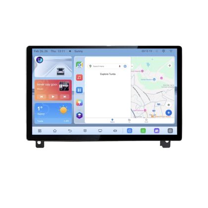 Navigatie dedicata Peugeot 407 2004-2011  Edonav ecran 13" 1K 4+64 Android Waze USB Navigatie 4G 360 Toslink Youtube Radio KIT