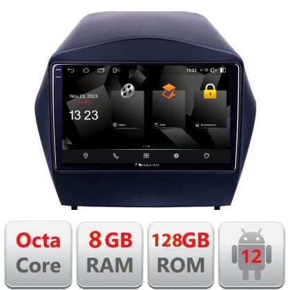 Navigatie Hyundai IX35 5960Pro-361 Android Octa Core Qualcomm 2K Qled 8+128 DTS DSP 360 4G Optical