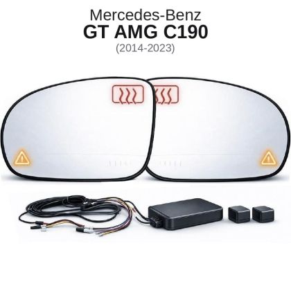 Senzor unghi mort Mercedes Benz GT AMG C190 2014-2023 — oglindă dedicată