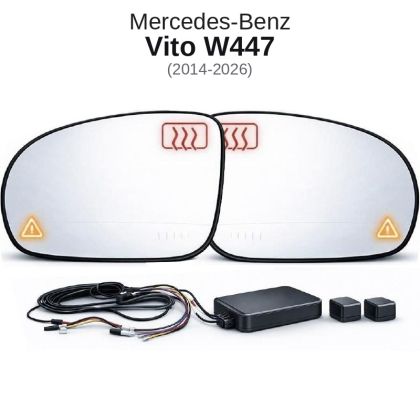 Senzor unghi mort Mercedes Benz Vito W447 2014-2026 — oglindă dedicată