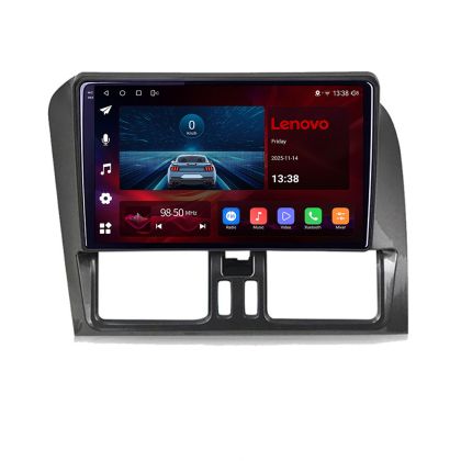 Navigatie Volvo XC60 2014-2018 Lenovo 8 Core 2.0 Ghz 4+64 Qled Incell 1K Android 360 Carplay DSP AHD 1080P E-Sim 4G Wifi 5Ghz Bluetooth Qualcomm