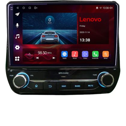 Navigatie dedicata Ford Fiesta 2020-  Lenovo 8 Core 2.0 Ghz 4+64 Qled Incell 1K Android 360 Carplay DSP AHD 1080P E-Sim 4G Wifi 5Ghz Bluetooth Qualcomm