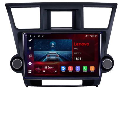 Navigatie Toyota Highlander 2007-2013 8 Core 2.0 Ghz 4+64 Qled Incell 1K Android 360 Carplay DSP AHD 1080P E-Sim 4G Wifi 5Ghz Bluetooth Qualcomm
