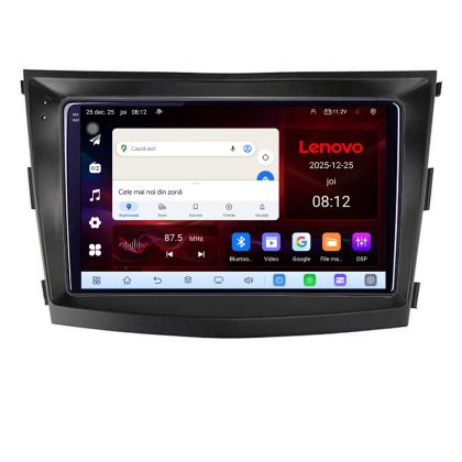 Navigatie SsangYong Tivoli 2015-2019 8 Core 2.2 Ghz 8+128 Qled Incell 1K Android 360 Carplay DSP AHD 1080P ADAS 4G Wifi 5Ghz Bluetooth PRO