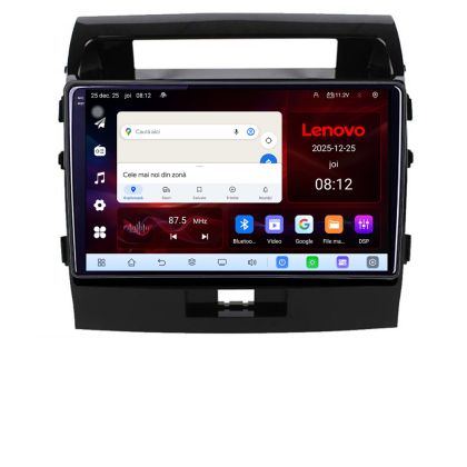 Navigatie TOYOTA Land Cruiser L200 8 Core 2.2 Ghz 8+128 Qled Incell 1K Android 360 Carplay DSP AHD 1080P ADAS 4G Wifi 5Ghz Bluetooth PRO
