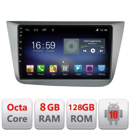 Navigáció Seat Leon 2005-2012 F-leon05 Octa Core Android Rádió Bluetooth Internet GPS WIFI DSP 8+128GB 4G