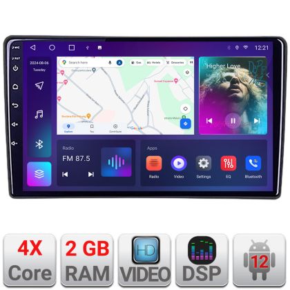 Navigatie Citroen C3 intre anii 2018- A-C3  2+32 GB Android Waze USB Navigatie Internet Youtube Radio