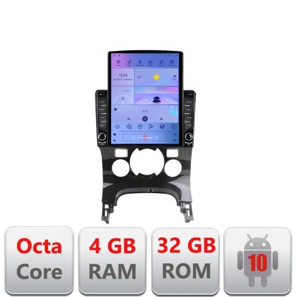 Peugeot 3008 G-323 TESLA típusú navigáció 9.7"-os képernyővel, Android Rádióval, Bluetooth Internettel, GPS-szel, WIFI-vel, 4+32GB DSP 4G Octa Core rendszerrel