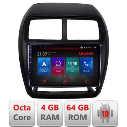 Navigatie Mitsubishi ASX 2017-2021 model facelift Android radio gps internet Octa Core 4+64 LTE Kit-026-facelift+EDT-E509-PRO RESIGILAT