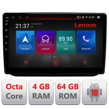 Navigatie Skoda Fabia 2 2009-2014 Android radio gps internet Octa Core 4+64 LTE Kit-fabia2+EDT-E510-PRO RESIGILAT