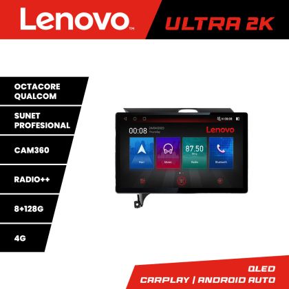 Navigáció Kia Cerato 2013-2017 N-1562 képernyő 13" 2K 8+128 Android Waze USB navigáció 4G 360 Toslink Youtube Rádió