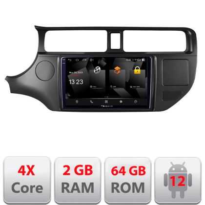 Navigatie Kia Rio 2011-2014 5230-rio-11 Android Ecran 720P Quad Core 2+64 carplay android auto