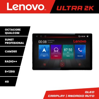 Navigáció Opel Insignia 2009-2013 N-114 képernyő 13" 2K 8+128 Android Waze USB Navigáció 4G 360 Toslink Youtube Ra