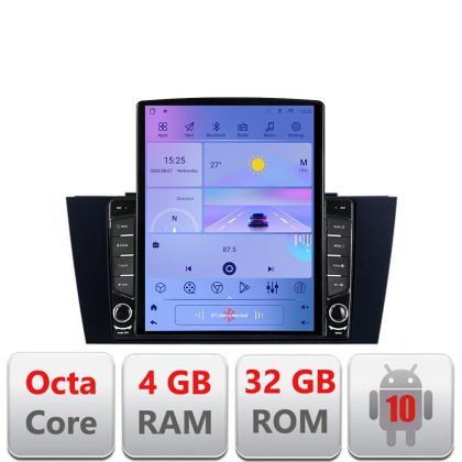 Navigáció Subaru Outback 2014-2019 XV 2017-2018 G-OUTBACK5 képernyő típusa TESLA 9.7" Android Rádió Bluetooth Internet GPS WIFI 4+32GB