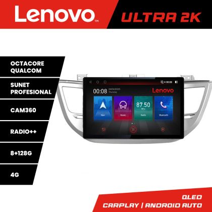 Navigáció Hyundai Tucson N-546 képernyő 13" 2K 8+128 Android Waze USB navigáció 4G 360 Toslink Youtube Rádió KIT-5