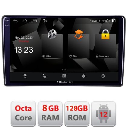 Navigáció Suzuki Splash Opel Agila 2008-2014 Android rádió gps internet octa core 8+128 carplay android auto