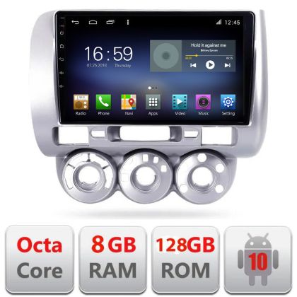 Navigáció Honda Fit Jazz 2004-2008 Android rádió gps internet Octa Core 8+128 LTE Kit-jazz+EDT-E609