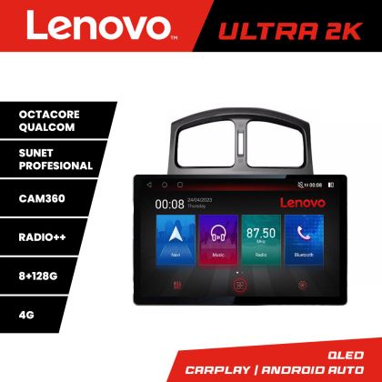 Navigáció Hyundai Santa Fe 2000-2006 képernyő 13" 2K 8+128 Android Waze USB navigáció 4G 360 Toslink Youtube Rádió