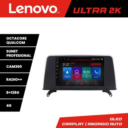 Navigatie BMW X5 X6 2009-2014 CIC Octa Core Android Radio Bluetooth GPS WIFI/4G DSP 2K 8+128GB 360 Toslink RESIGILAT