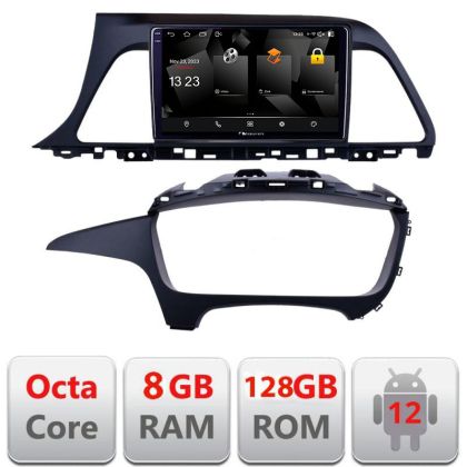 Navigáció Hyundai Sonata 5960Pro-417 Android Octa Core Qualcomm 2K QLED 8+128 DTS DSP 360 4G Optikai