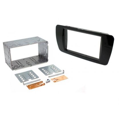 Connects2 CT23ST21 2DIN vázkészlet Seat Ibiza 2008 Zongorafekete