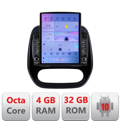 Navigatie Renault Captur 2013-2020 Android radio gps internet  Octa Core 4+64 LTE KIT-captur-v2+EDT-E709