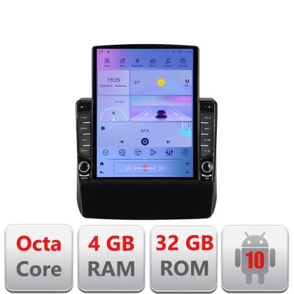 Navigáció Subaru Forester 2017-2020 G-forester20 TESLA típusú képernyő 9.7" Android Rádió Bluetooth Internet GPS WIFI 4+3