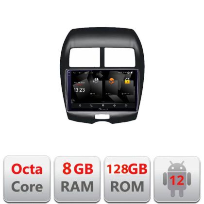 Navigáció Mistubishi ASX 5960Pro-026 Android Octa Core Qualcomm 2K QLED 8+128 DTS DSP 360 4G Optical