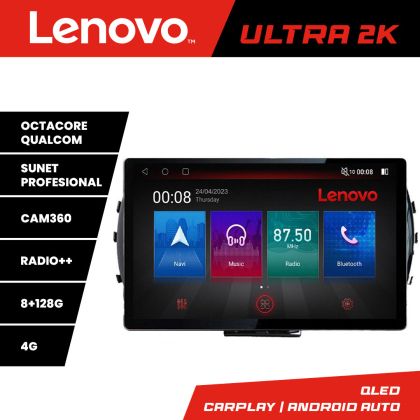 Navigáció Kia Soul 2020- N-soul képernyő 13" 2K 8+128 Android Waze USB navigáció 4G 360 Toslink Youtube Rádió készlet-