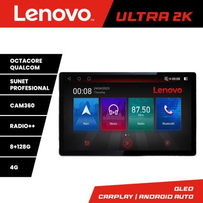 Navigáció Chevrolet Captiva N-020 képernyő 13" 2K 8+128 Android Waze USB navigáció 4G 360 Toslink Youtube Rádió KI