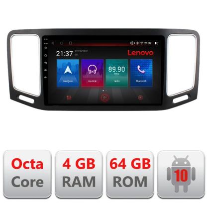 Navigatie VW Sharan 2011-2020 E-SHARAN Octa Core cu Android Radio Bluetooth Internet GPS WIFI DSP 4+64GB 4G RESIGILAT