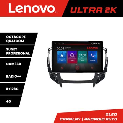 Navigáció Mitsubishi L200 2014-2020 N-1094 képernyő 13" 2K 8+128 Android Waze USB Navigáció 4G 360 Toslink Youtube