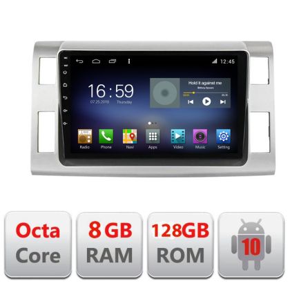 Navigáció Toyota Estima 2006-2013 között Android rádió gps internet Octa Core 8+128 LTE Kit-estima+EDT-E610