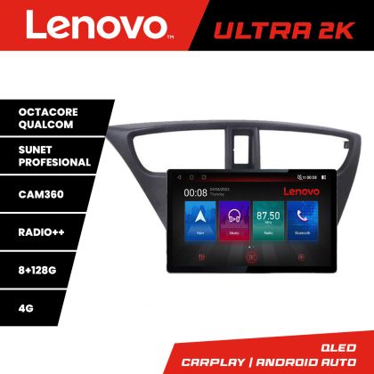 Navigáció Honda Civic 2012-2016 N-CIVIC képernyő 13" 2K 8+128 Android Waze USB Internet Navigáció Youtube Rádió