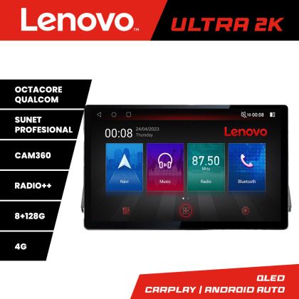 Navigáció Mazda 6 2013-2017 N-223 képernyő 13" 2K 8+128 Android Waze USB navigáció 4G 360 Toslink Youtube Rádió KI