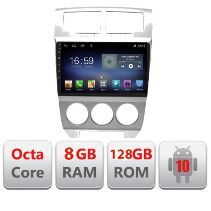 Navigáció Dodge Caliber 2006-2010 F-caliber-06 Octa Core Android Rádióval Bluetooth Internet GPS WIFI DSP 8+128GB 4G
