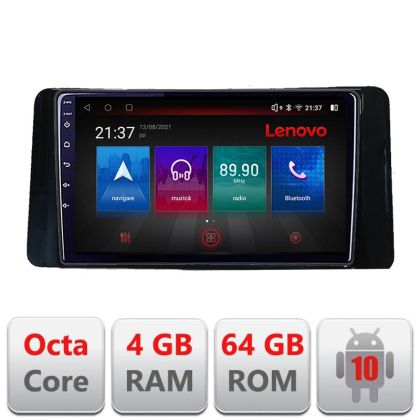 Navigáció Skoda Kamiq 2019- Android rádió gps internet Octa Core 4+64 LTE Kit-kamiq+EDT-E510-PRO