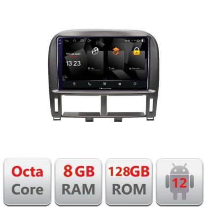 Navigáció Lexus LS 1999-2006 5960Pro- LS-99 Android Octa Core Qualcomm 2K QLED 8+128 DTS DSP 360 4G Optikai