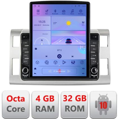 Navigáció Toyota Estima 2006-2013 között Android rádió gps internet Octa Core 4+64 LTE Kit-estima+EDT-E710