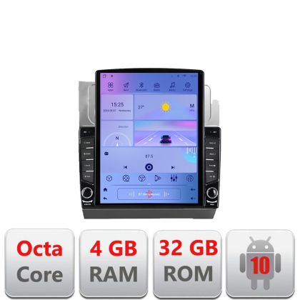 VW Touran 2003-2010 G-TOURAN1 TESLA típusú navigáció 9.7"-os képernyővel Android Rádió Bluetooth Internet GPS WIFI 4+32GB DSP 4