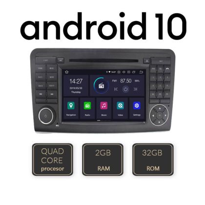 ÚJRA LEZÁRT Edotec EDT-G213 Android navigációs rendszer Mercedes ML GL Octa Core-hoz