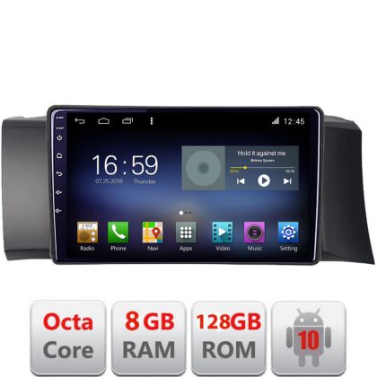 Navigáció Subaru BRZ 2012-2021 Toyota GT 86 2012-2021 Android rádió gps internet Octa Core 8+128 LTE KIT-BRZ+EDT-E609