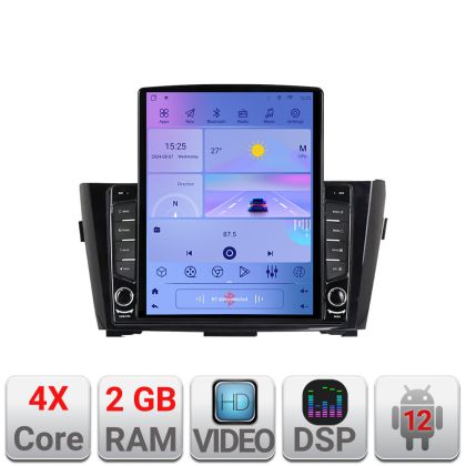 Nissan Qashqai/X-Trail 2013- K-353 TESLA típusú navigáció 9.7"-os képernyő Android Rádió Bluetooth Internet GPS WIFI 2+32 DS