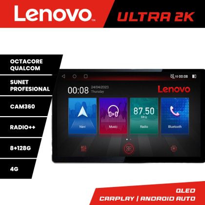 Navigáció Lexus RX 2003-2009 N- rx-03 képernyő 13" 2K 8+128 Android Waze USB navigáció 4G 360 Toslink Youtube Rádió