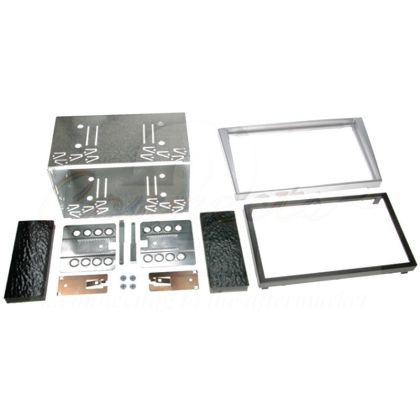 Connects2 CT23VX10 2DIN vázkészlet VAUXHALL Zafira,Corsa,Tigra,Agila.Omega (ezüst)