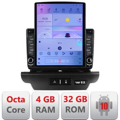 Navigáció Kia Ceed 2018-2020 Android rádió gps internet Lenovo Octa Core 4+64 LTE KIT-ceed18+EDT-E709