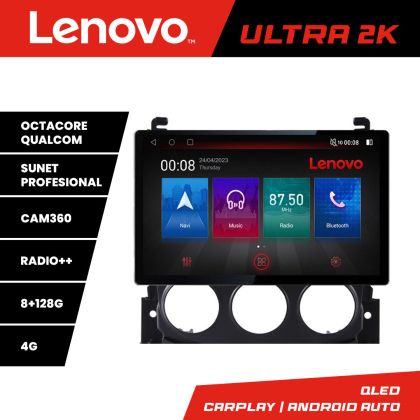 Navigáció Nissan 370Z 2008-2012, 2K QLED képernyő 13", Octacore, 8 GB RAM, 128 GB HDD, 4G, 360, DSP, Carplay, Bluetooth
