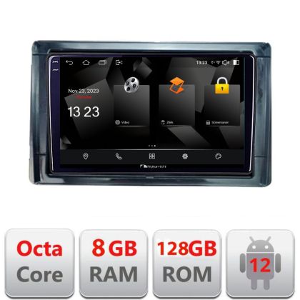 Navigáció Toyota 2DIN 5960Pro-TY2DIN Android Octa Core Qualcomm 2K QLED 8+128 DTS DSP 360 4G Optikai