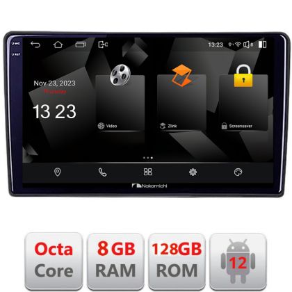 Navigáció Kia Ceed 2007-2009 Android rádió gps internet octa core 8+128 carplay android auto