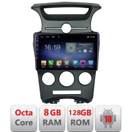 Navigáció Kia Carens 2006-2012 automata klíma Android rádió gps internet Octa Core 8+128 LTE KIT-carens-2006+EDT-E609
